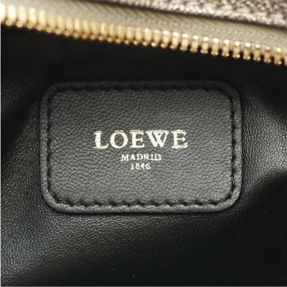 Loewe Metallic Silver Handbag - image 4
